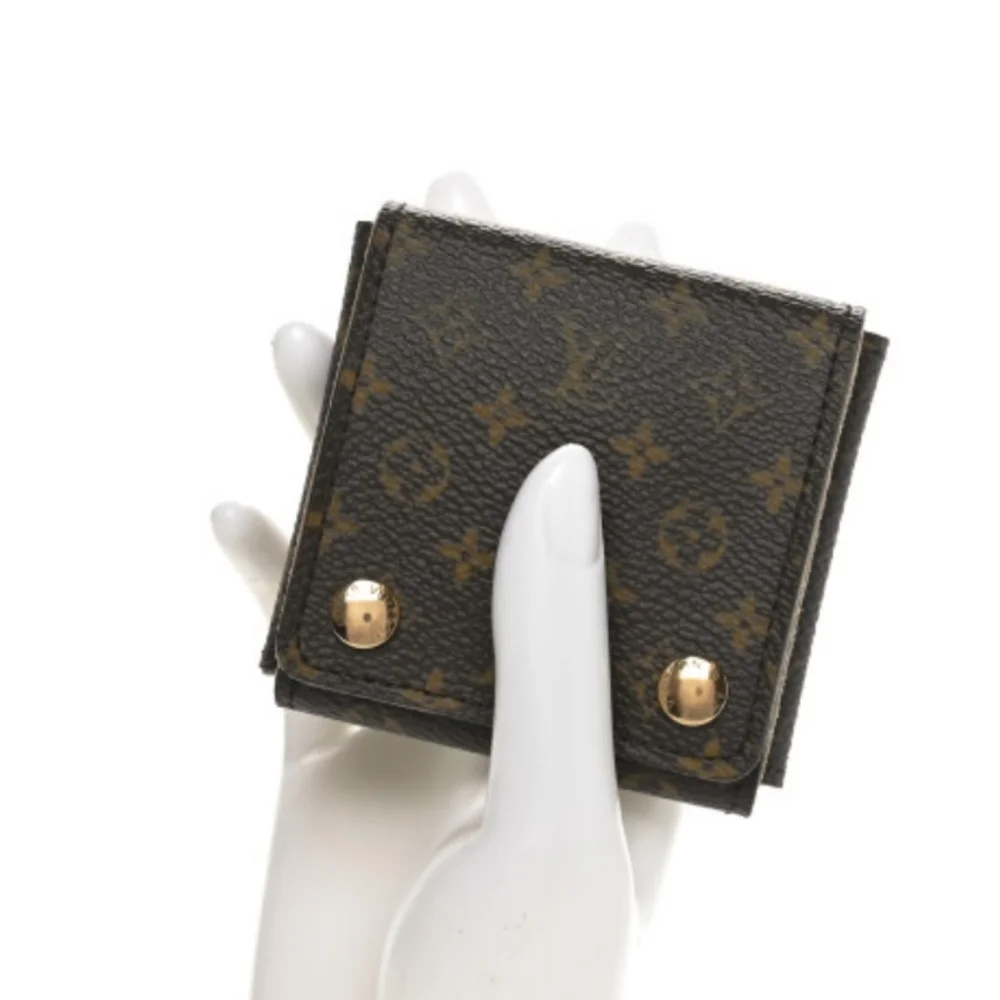 Louis Vuitton Monogram Folding Jewelry Case / PRISTINE